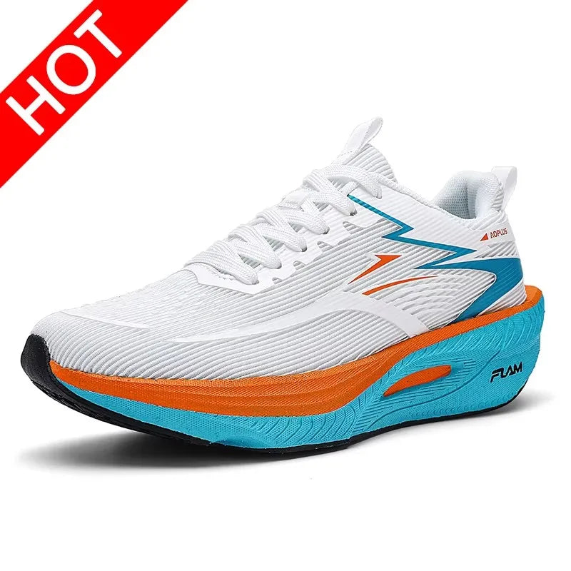 Unisex Sports Shoes Carbon Plate Walking Running Sneakers Shock-Absorbing Marathon Racing Athletics Training for Men's&Women