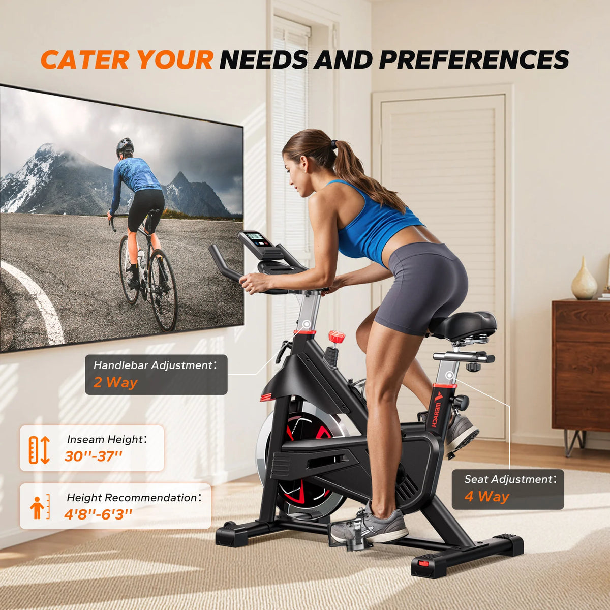 Merach S38 MERACH Exercise Bike S38 Indoor Cycling Magnetic Resistance Exclusive ...