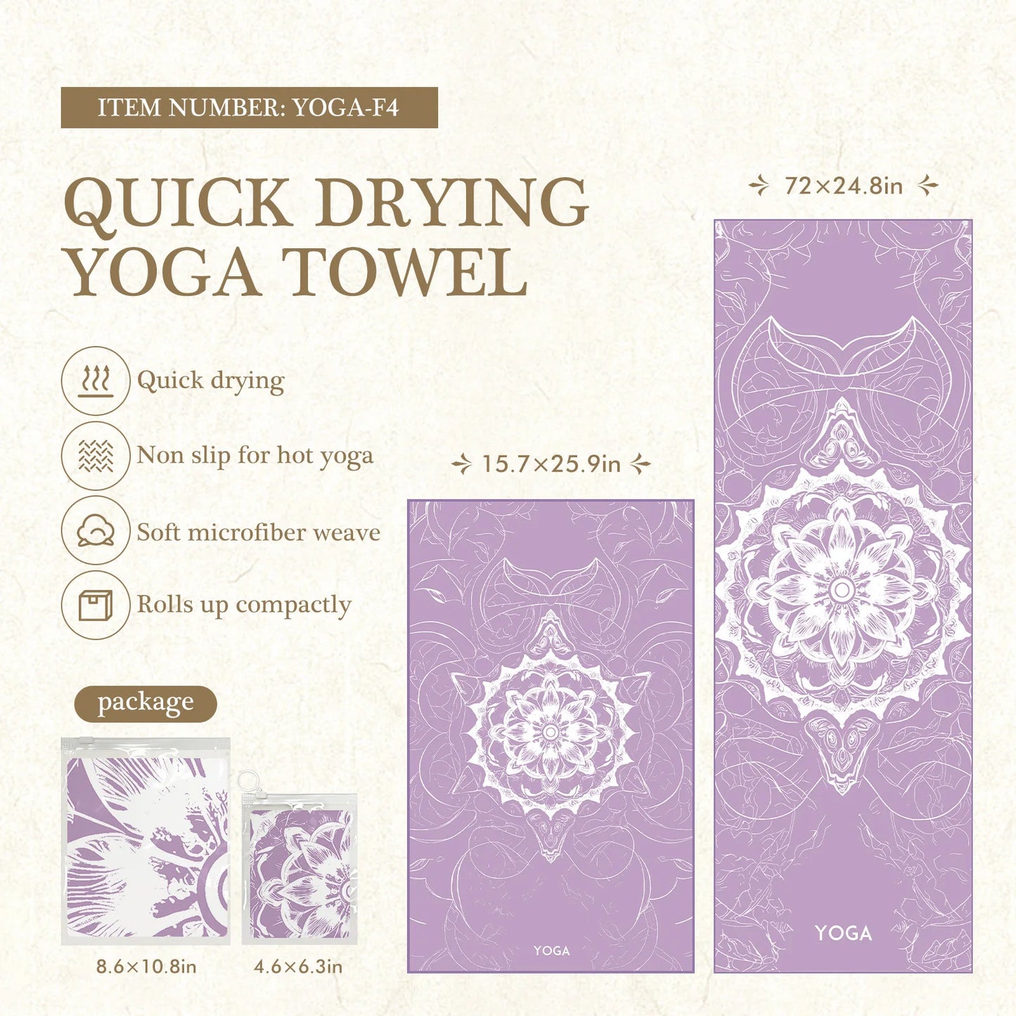 Eco-Friendly Yoga Mat Cover - Anti-Slip, Odor-Resistant, Lightweight, for Travel & Home Workouts - 필라테스 (Pilates)