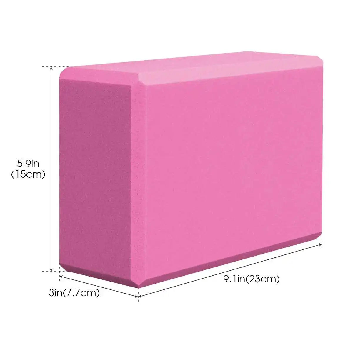 Fitness Yoga Blocks High-Density Foam Blocks Pilates Support Equipment Stretching & Shaping Training Blocks Support Pillows