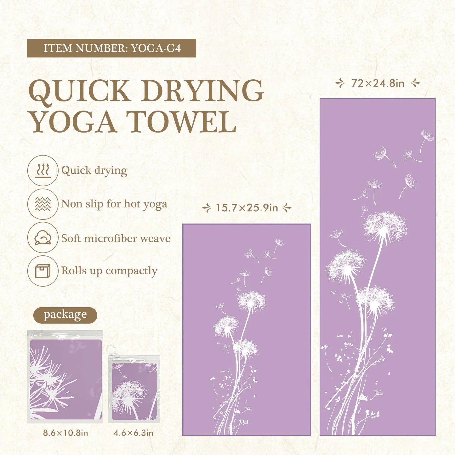 Eco-Friendly Yoga Mat Cover - Anti-Slip, Odor-Resistant, Lightweight, for Travel & Home Workouts - 필라테스 (Pilates)