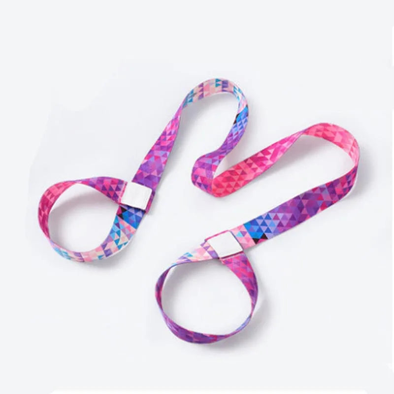 Yoga Mat Strap Stretching Band Elastic Bands Ballet Pilates Elastic Strap for Yoga Equipment Elastic Band for Fitness YJS01