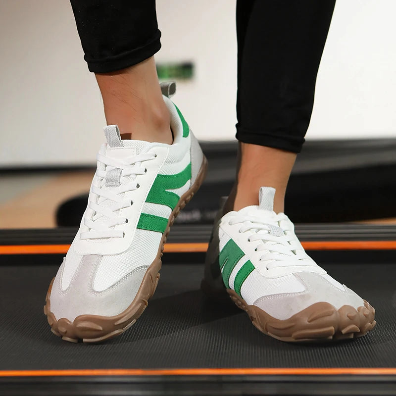 2026 New Wide Toe Barefoot Shoes Mens Womens Zero Drop Minimalist Sneakers Retro Outdoor Non Slip Walking Shoes Casual Sneaker