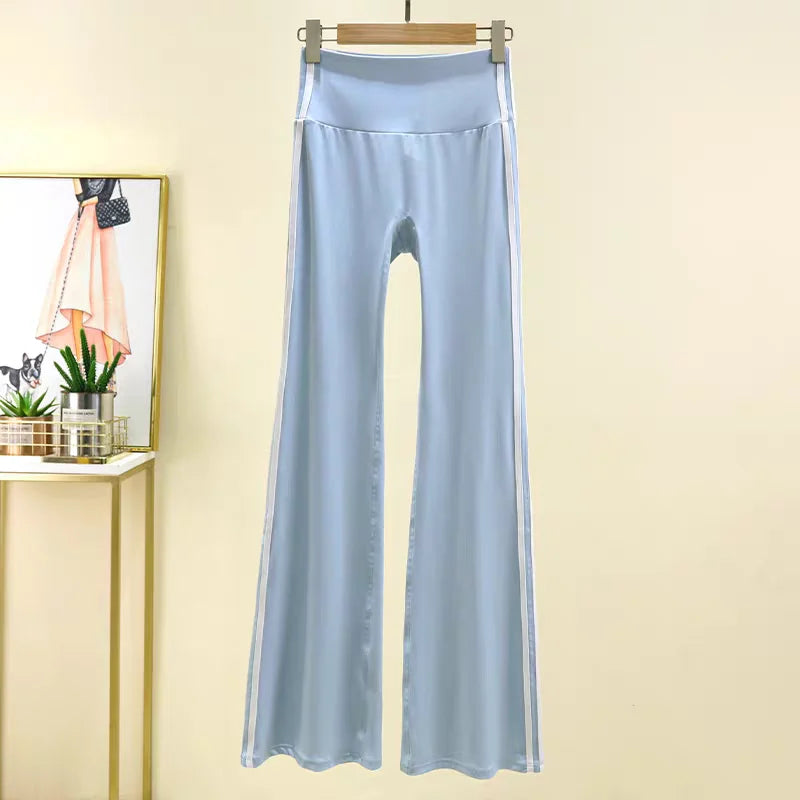 Women's High Waist Yoga Pants Flared Sport Leggings Workout Flared Leggings Casual Wear Comfortable Activewear Gym Leggings