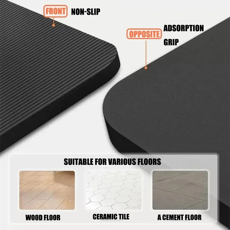 NBR Yoga Mat 20MM Thicken Moisture-proof Outdoor Non-Slip Durable Camping Picnic Mat 185x61cm Exercise Gym Fitness Workout
