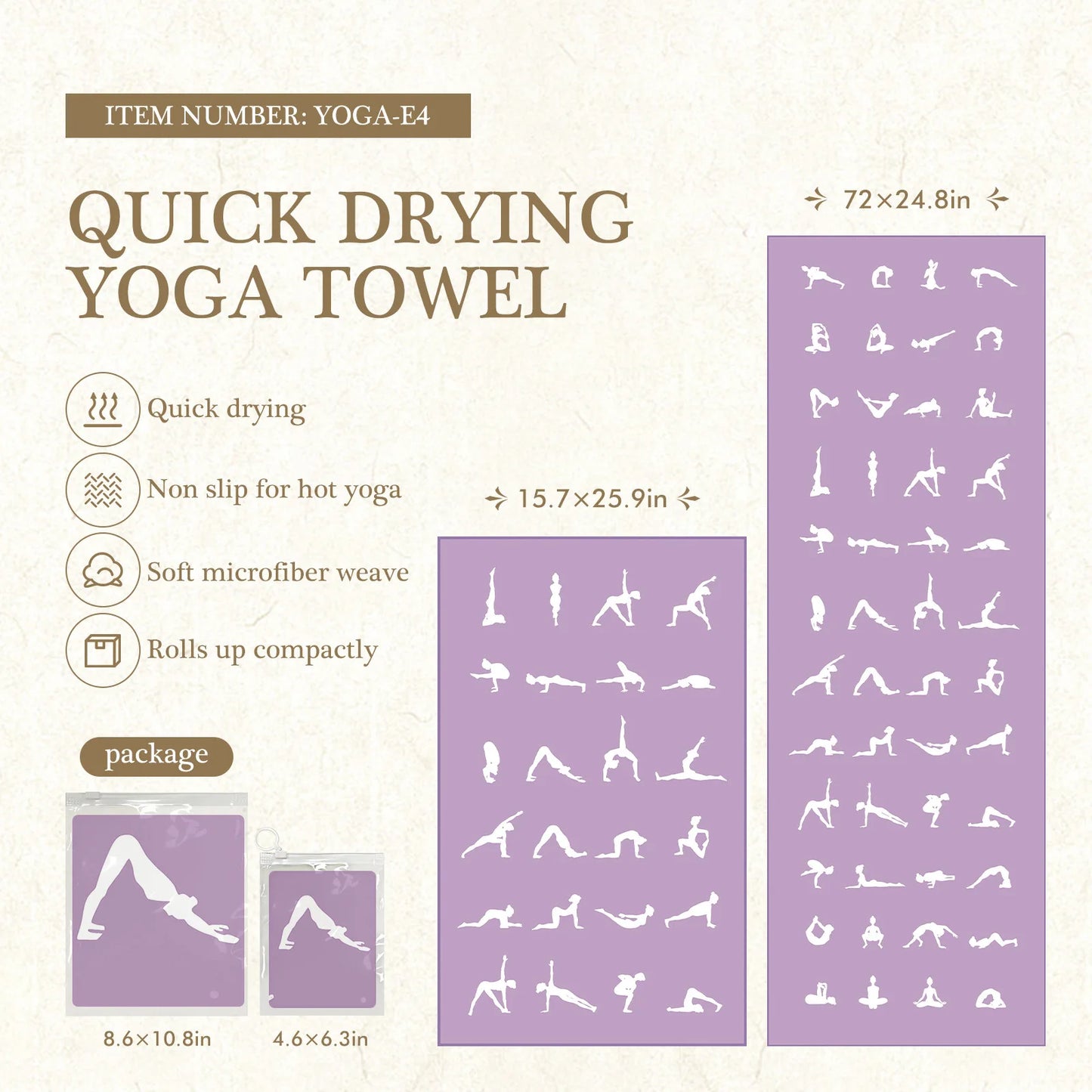Eco-Friendly Yoga Mat Cover - Anti-Slip, Odor-Resistant, Lightweight, for Travel & Home Workouts - 필라테스 (Pilates)