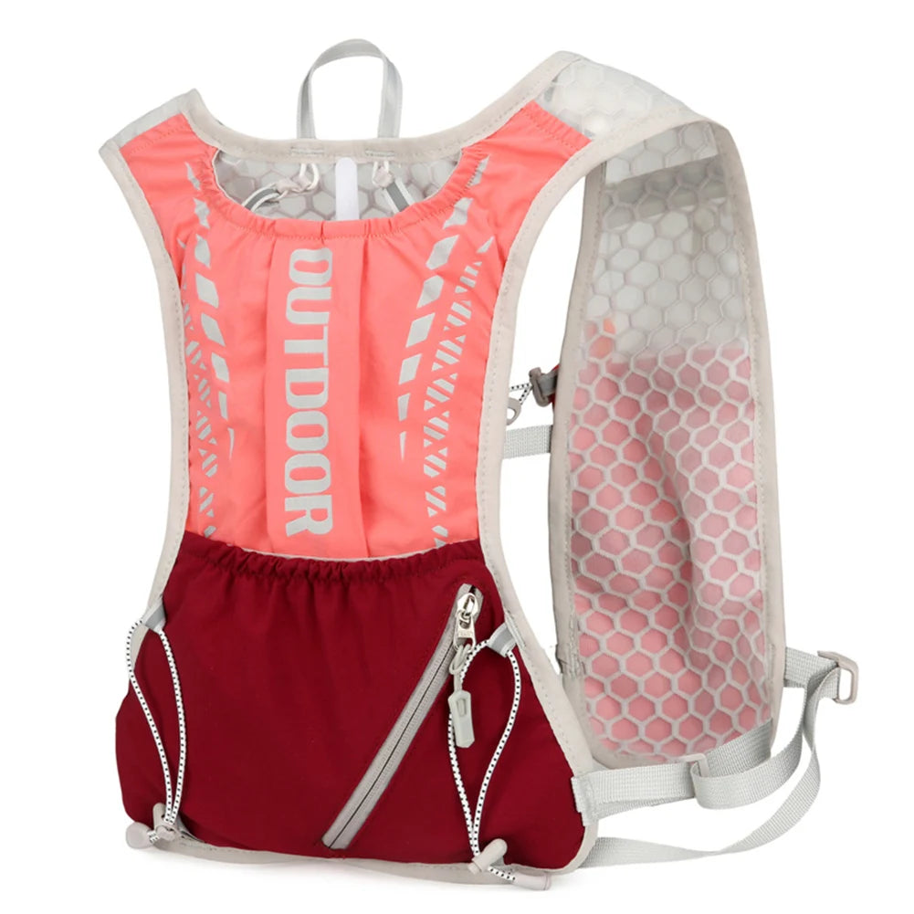 Hydration Running Vest Waterproof Water Bladder Daypack Breathable Outdoors Hydration Pack for Hiking Trail Running