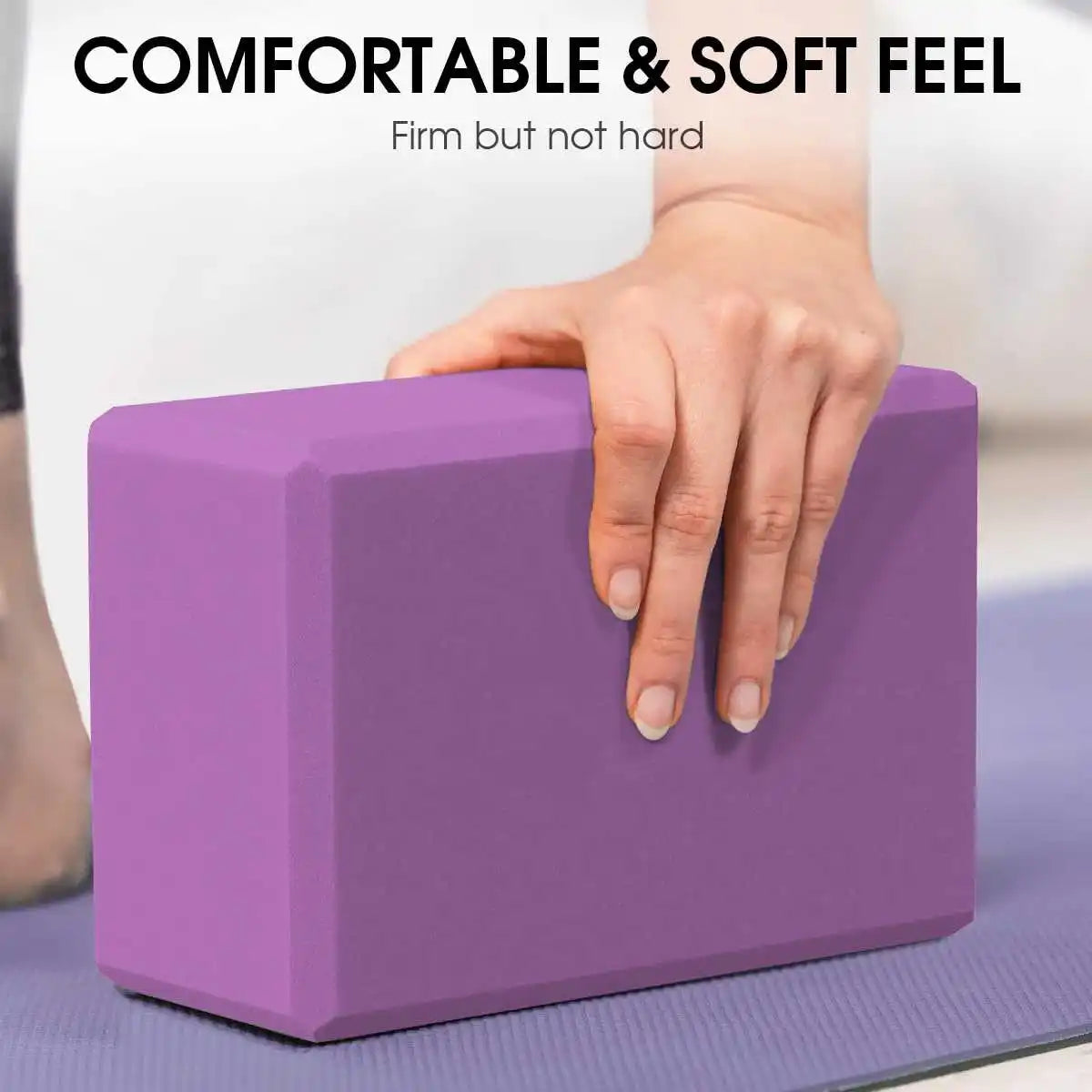 Fitness Yoga Blocks High-Density Foam Blocks Pilates Support Equipment Stretching & Shaping Training Blocks Support Pillows
