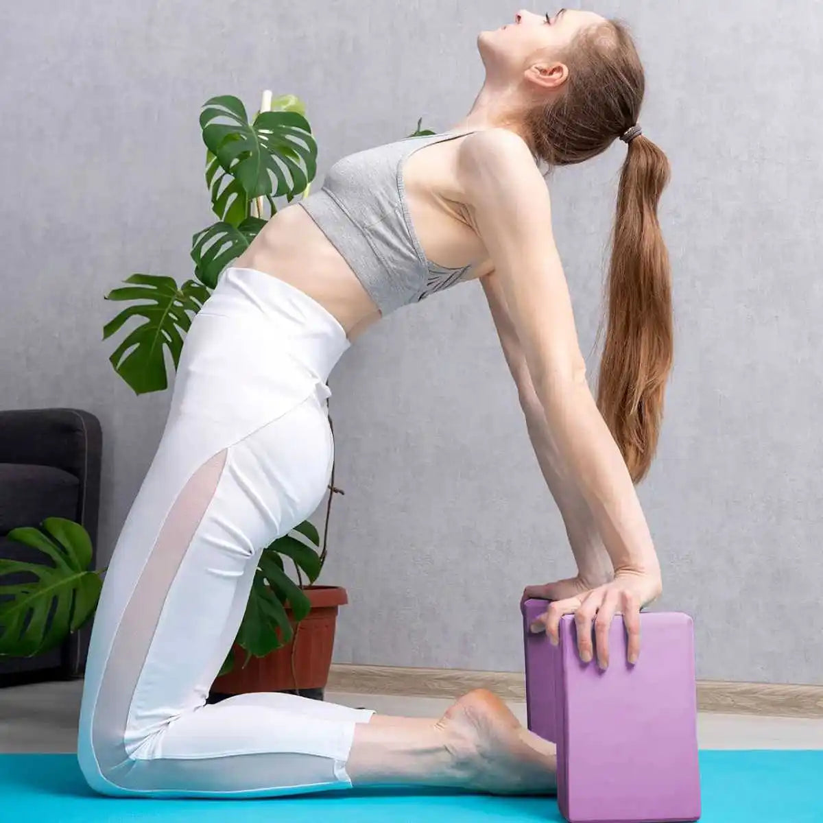 Fitness Yoga Blocks High-Density Foam Blocks Pilates Support Equipment Stretching & Shaping Training Blocks Support Pillows