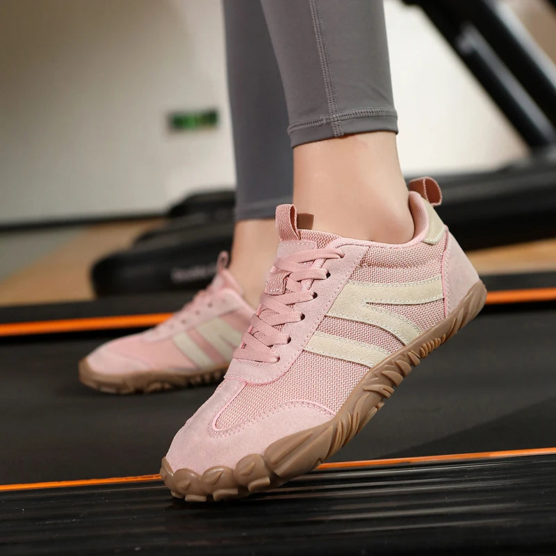 2026 New Wide Toe Barefoot Shoes Mens Womens Zero Drop Minimalist Sneakers Retro Outdoor Non Slip Walking Shoes Casual Sneaker
