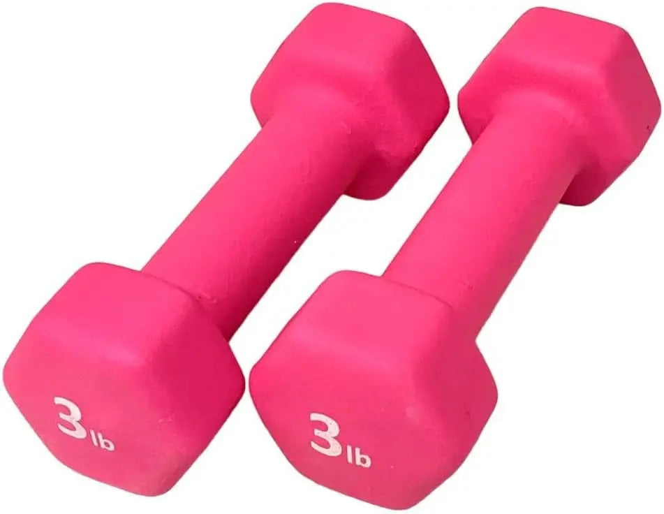 Neoprene Coated Dumbbell Hand Weight Set
