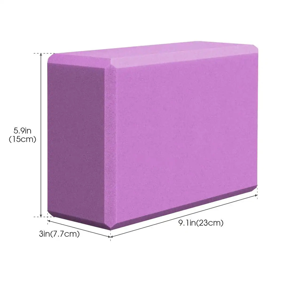 Fitness Yoga Blocks High-Density Foam Blocks Pilates Support Equipment Stretching & Shaping Training Blocks Support Pillows