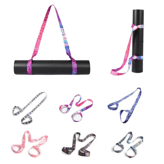 Yoga Mat Strap Stretching Band Elastic Bands Ballet Pilates Elastic Strap for Yoga Equipment Elastic Band for Fitness YJS01