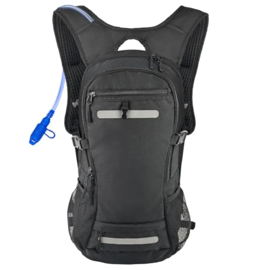 20L Multipurpose Hiking Backpack with 3L Water Bladder Durable Hydration Backpack with Insulated Bladder Compartment, Hidden He