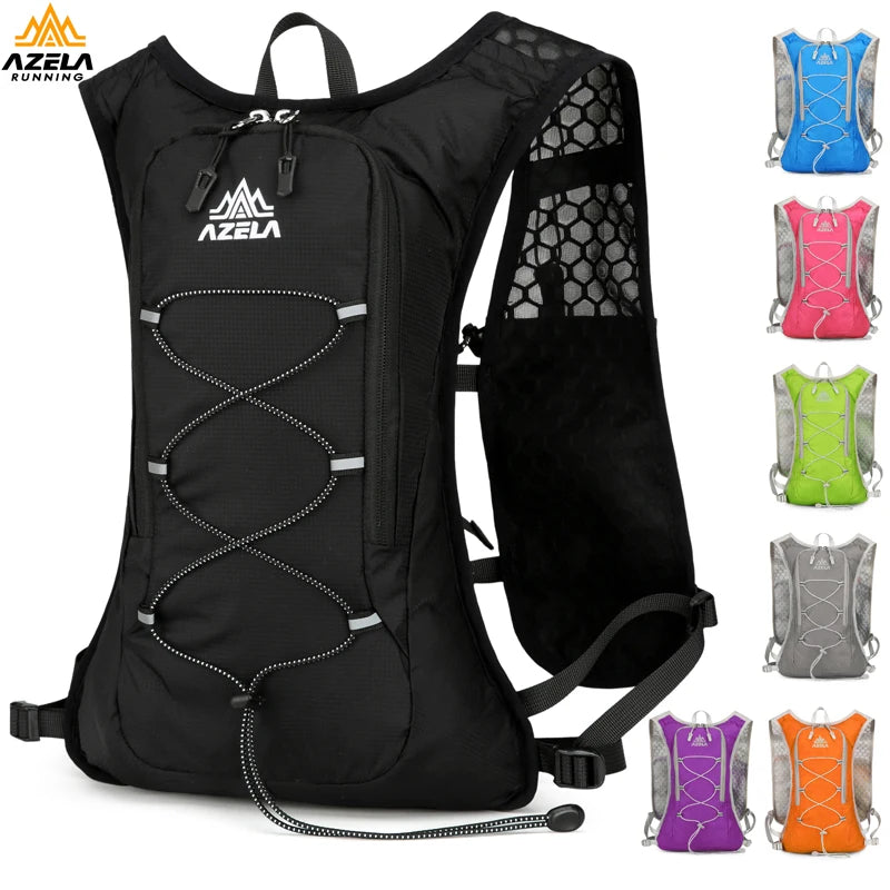 Running Hydrating Vest Backpack Ultralight Hydration Jogging Vest Men Breathable Marathon Bicycle Bag Water Bottle 500ML