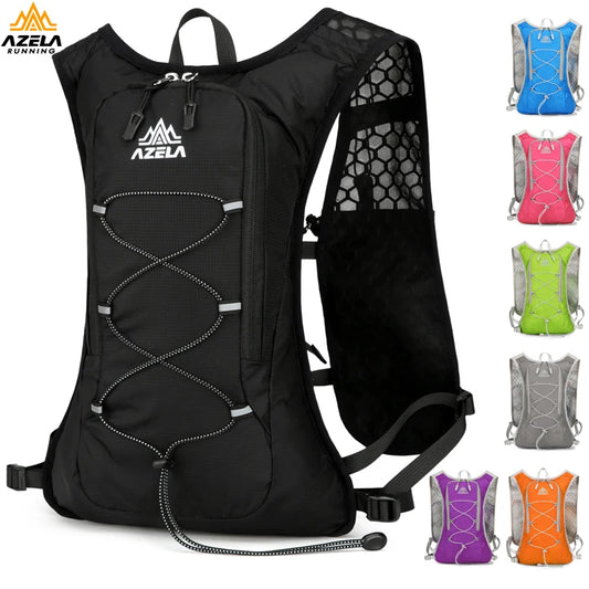 Running Hydrating Vest Backpack Ultralight Hydration Jogging Vest Men Breathable Marathon Bicycle Bag Water Bottle 500ML